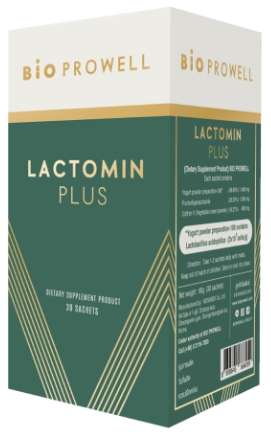 Bio Prowell Lactomin Plus ไบโอโพรเวล แลตโตมิน พลัส 30ซอง